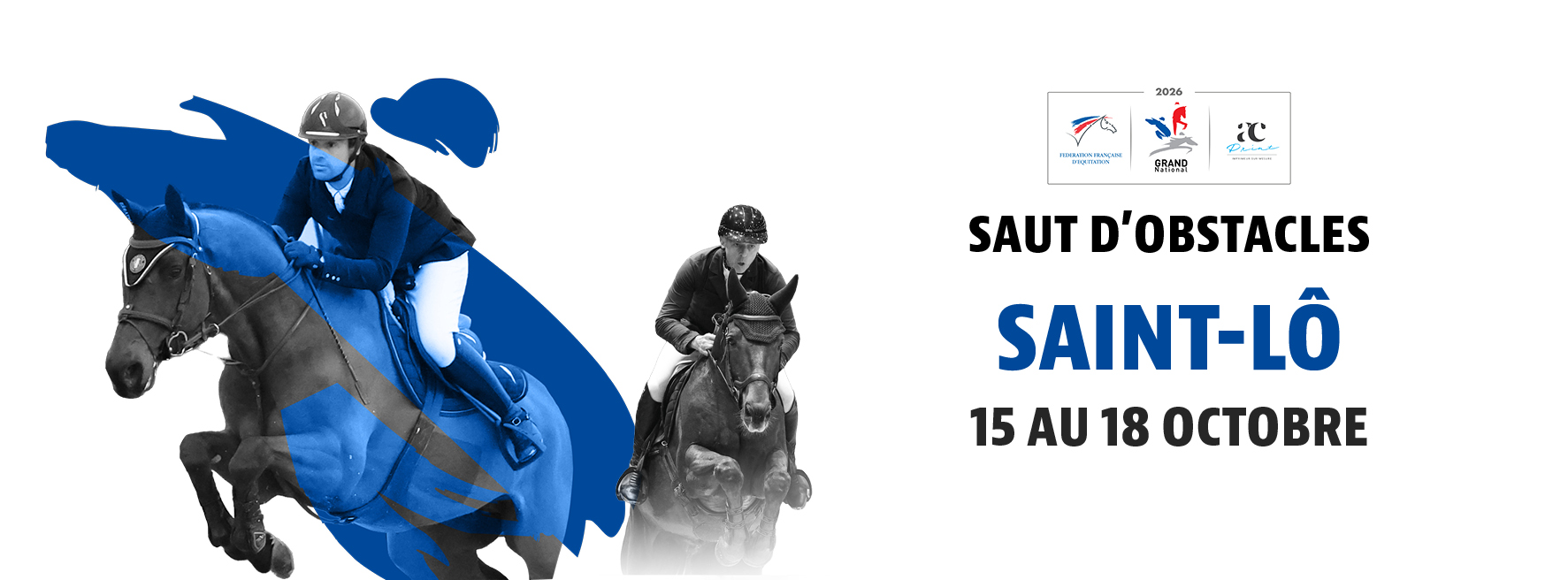Banniere SAINT LO - GRAND NATIONAL FFE - AC PRINT